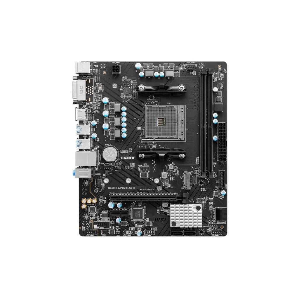 MSI B450M-A Pro Max II AMD B450 4133 MHz (OC) DDR4 Soket AM4 mATX Anakart