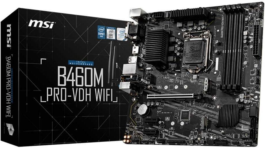 MSI B460M Pro Intel LGA1200 DDR4 Micro ATX Anakart - OUTLET