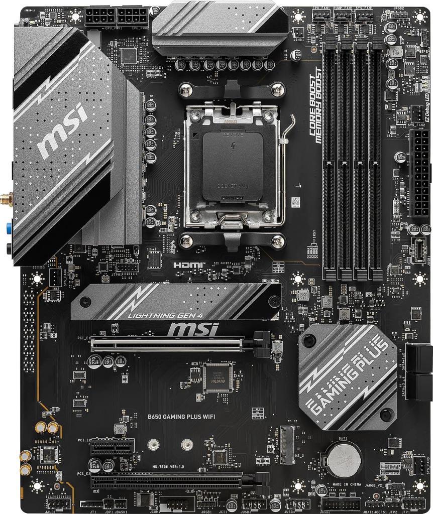 MSI B650 Gaming Plus Wi-Fi AMD AM5 DDR5 ATX Anakart - OUTLET