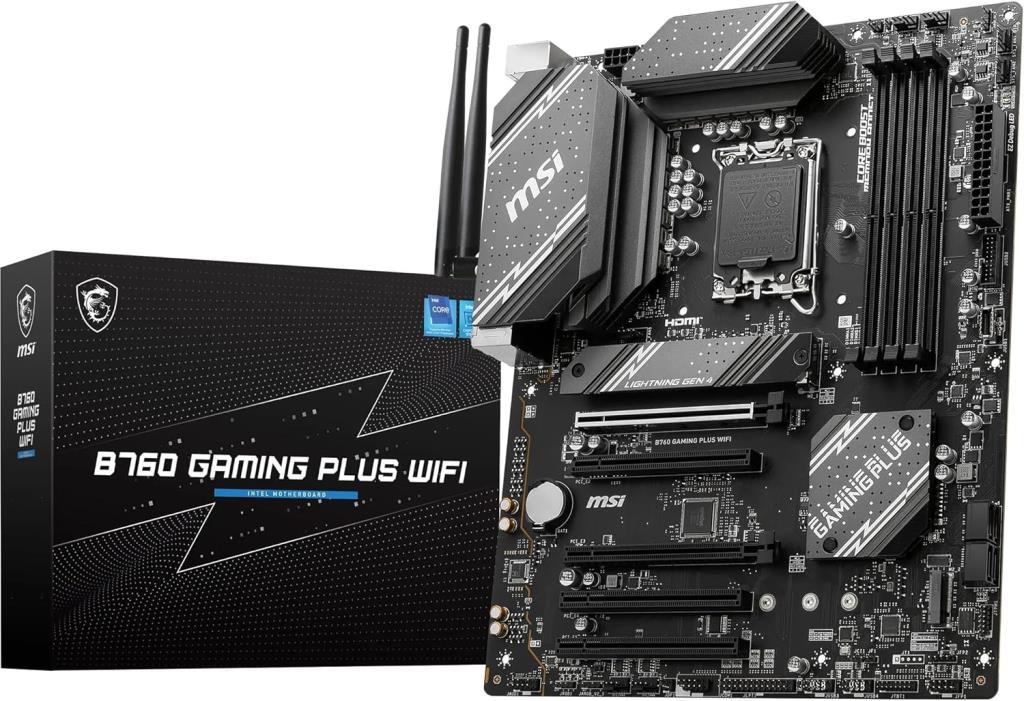 MSI B760 Gaming Plus Wi-Fi Intel LGA1700 DDR5 ATX Anakart
