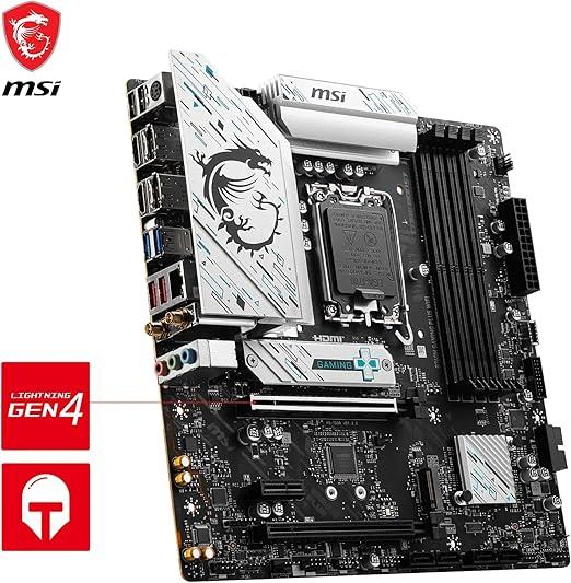 MSI B760M Gaming Plus Wi-Fi Intel LGA1700 DDR5 Micro ATX Anakart - OUTLET