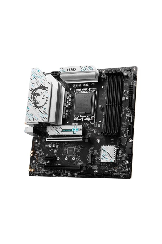 MSI B760M Gaming Plus Wi-Fi Intel LGA1700 DDR5 Micro ATX Anakart Teşhir
