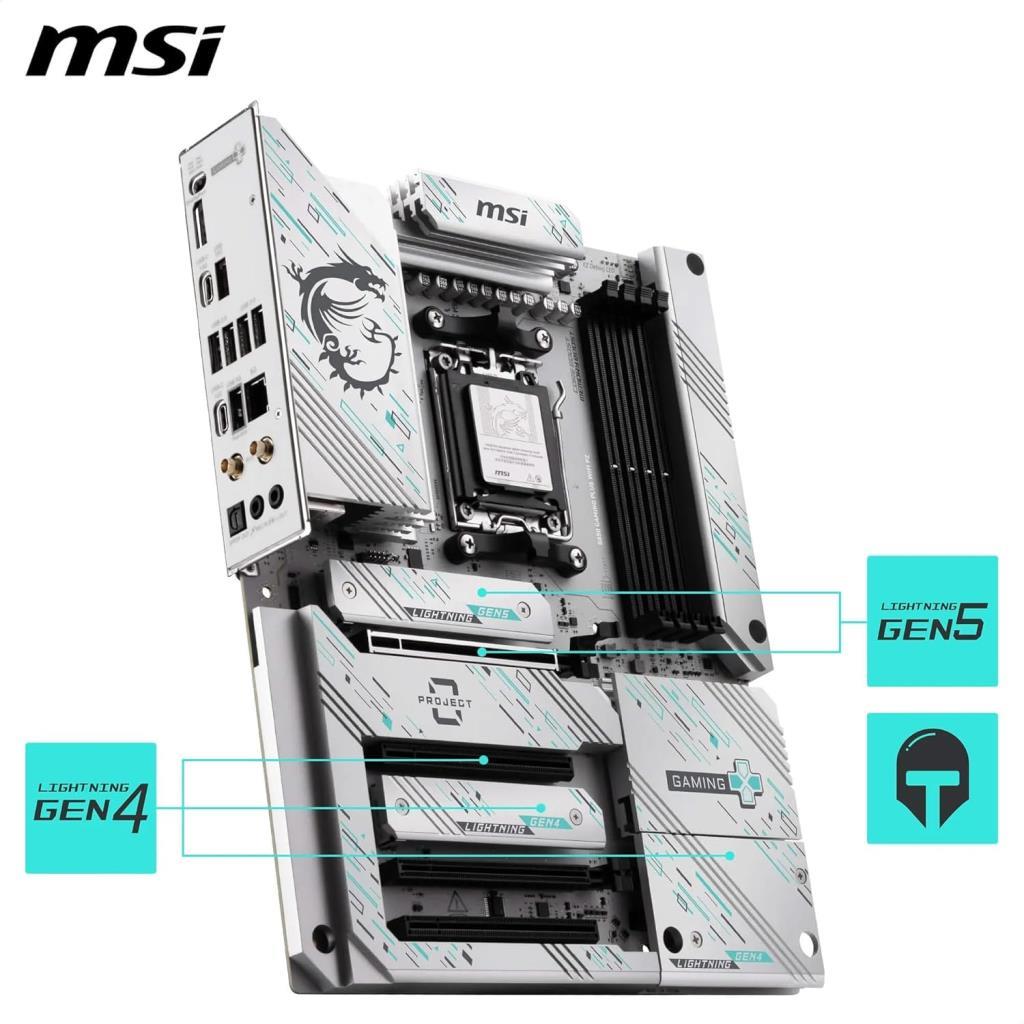 MSI B850 Gaming Plus Wi-Fi AMD AM5 DDR5 ATX Anakart