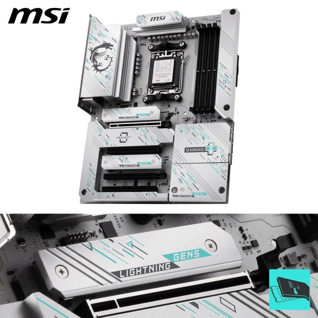 MSI B850 Gaming Plus Wi-Fi AMD AM5 DDR5 ATX Anakart