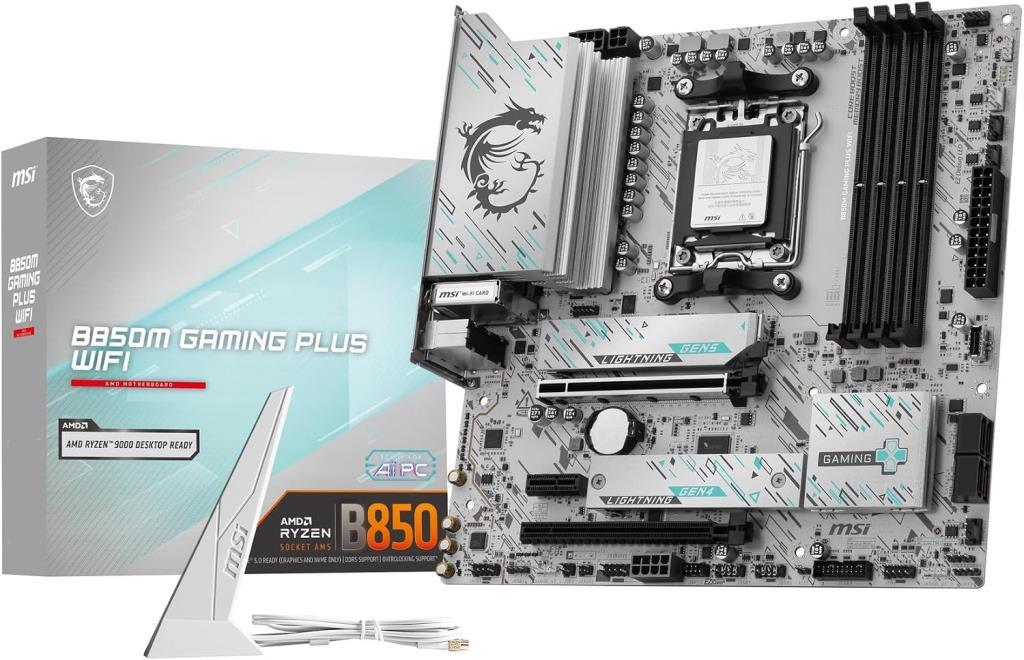 MSI B850M Gaming Plus WIFI6E AMD AM5 DDR5 Micro ATX Anakart - OUTLET