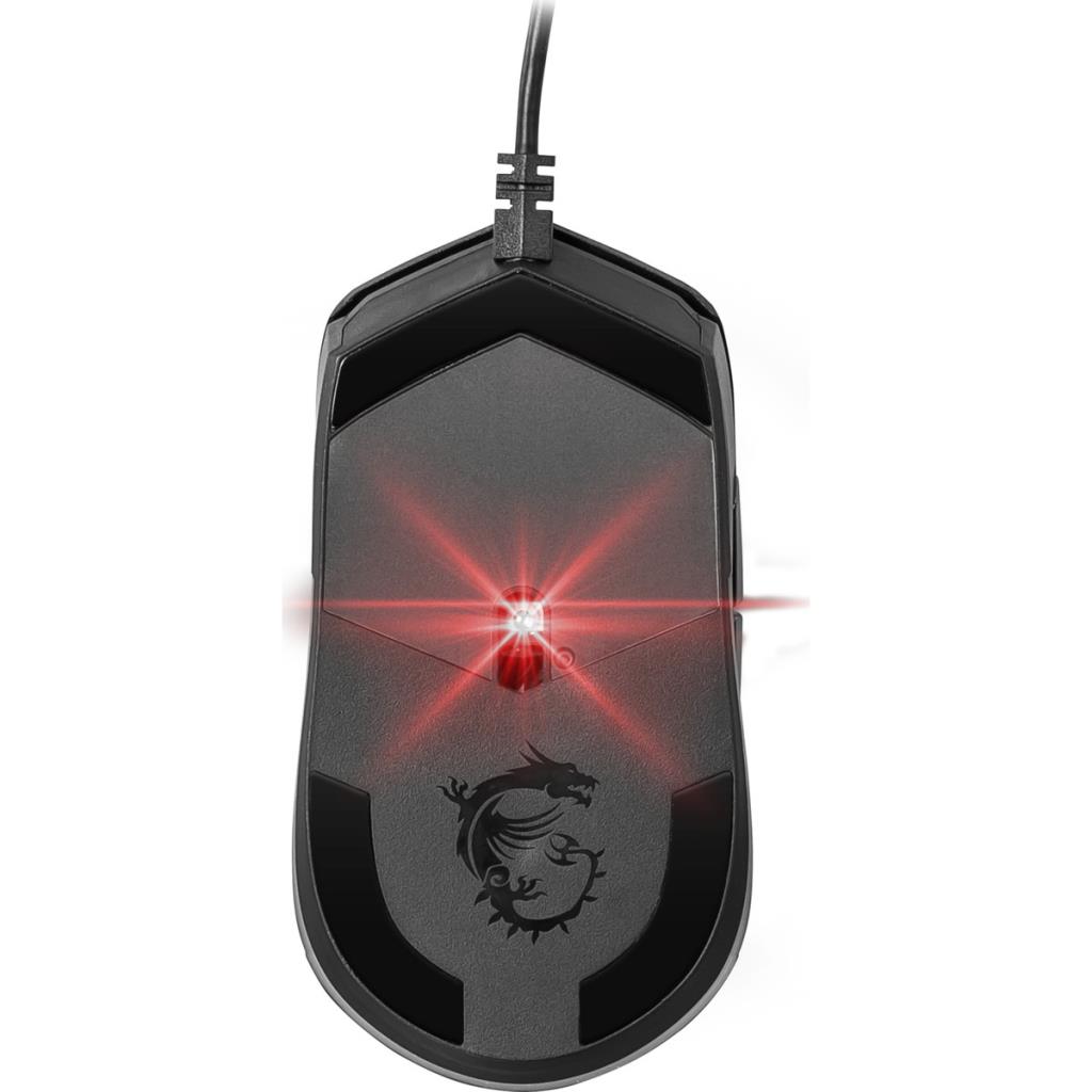 MSI CLUTCH GM20 Elite oyun faresi, 6.400 DPI optik sensör,