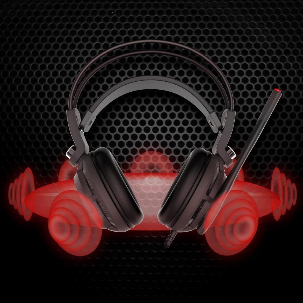 MSI DS502 7.1 USB Kablolu Kulak Üstü Oyuncu Kulaklığı Teşhir