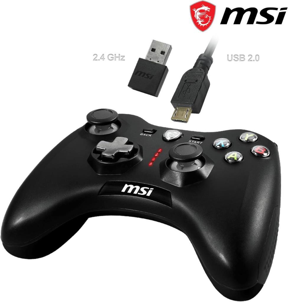 MSI Force GC30 V2 Siyah Kablolu/Kablosuz Oyun Kolu Teşhir