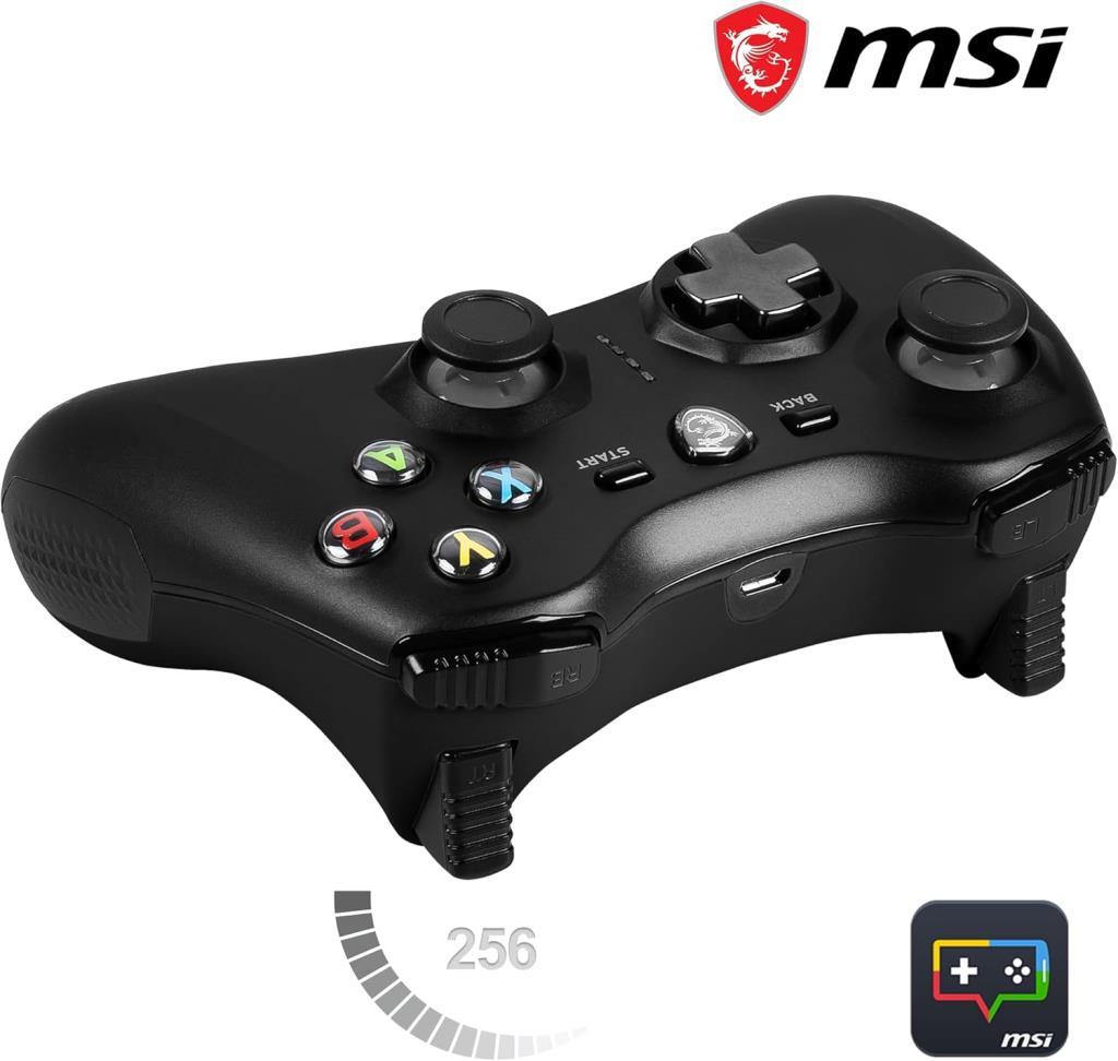 MSI Force GC30 V2 Siyah Kablolu/Kablosuz Oyun Kolu Teşhir