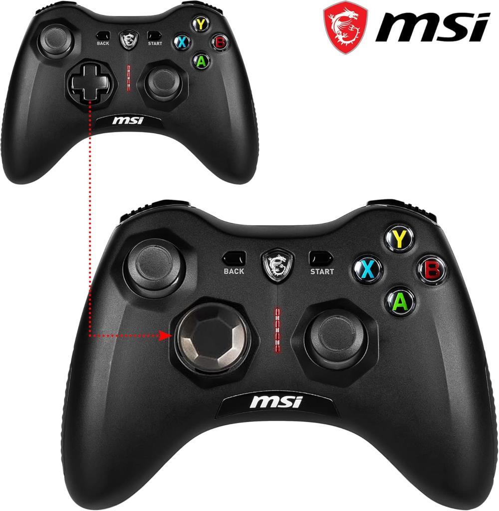MSI Force GC30 V2 Siyah Kablolu/Kablosuz Oyun Kolu Teşhir