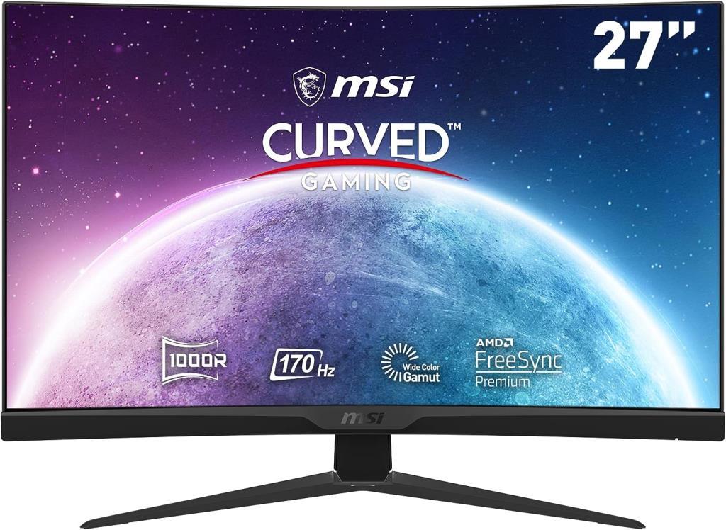 MSI G272C 27" 1 ms Full HD FreeSync Curved Oyuncu Monitörü Outlet