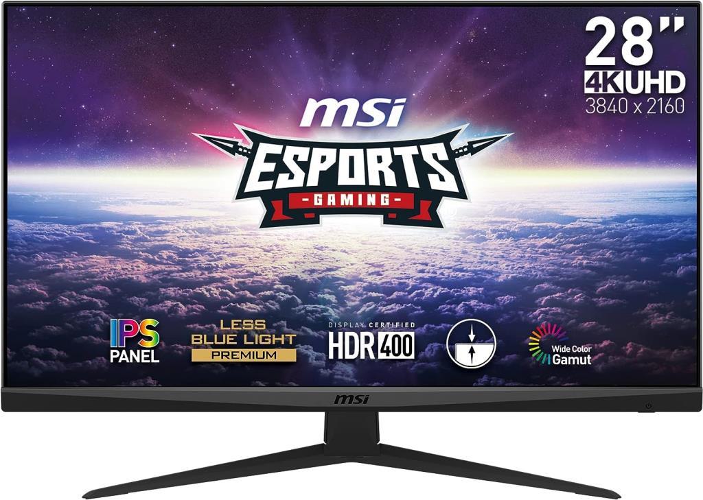 MSI G281UV 27.9" 4 ms 4K FreeSync Oyuncu Monitörü Outlet