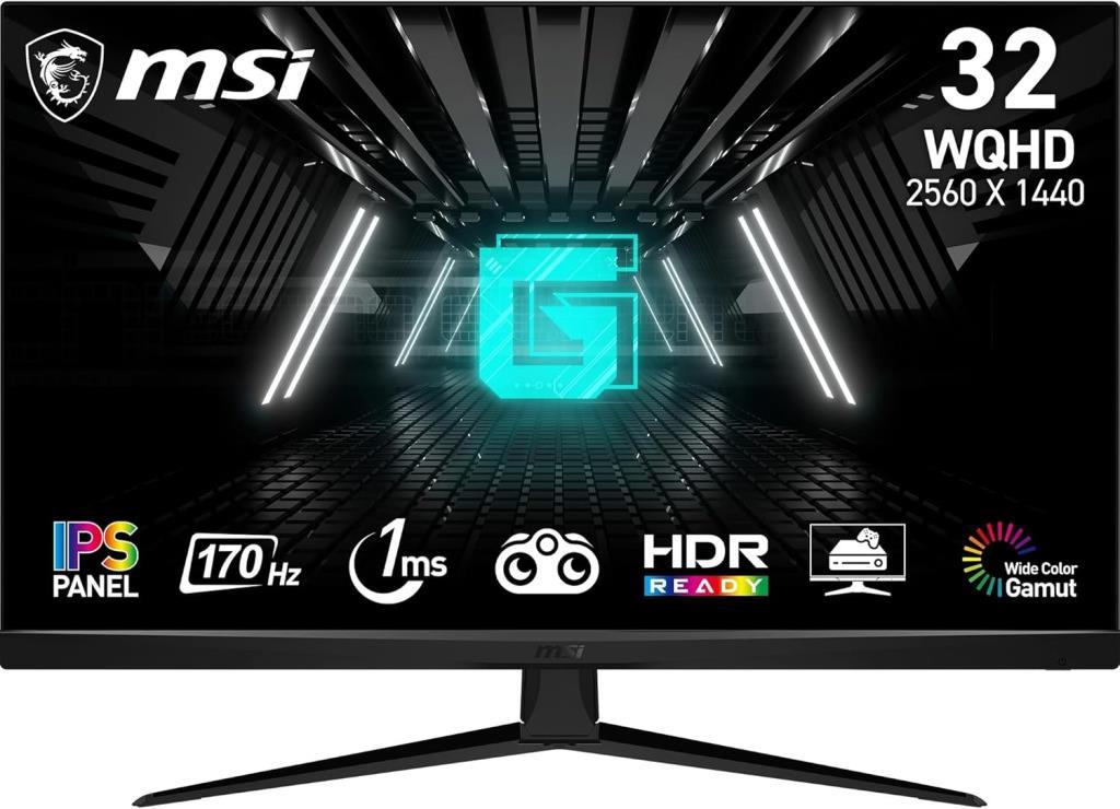 MSI G321Q 31.5" 1 ms 2K IPS 170 Hz Oyuncu Monitörü Teşhir