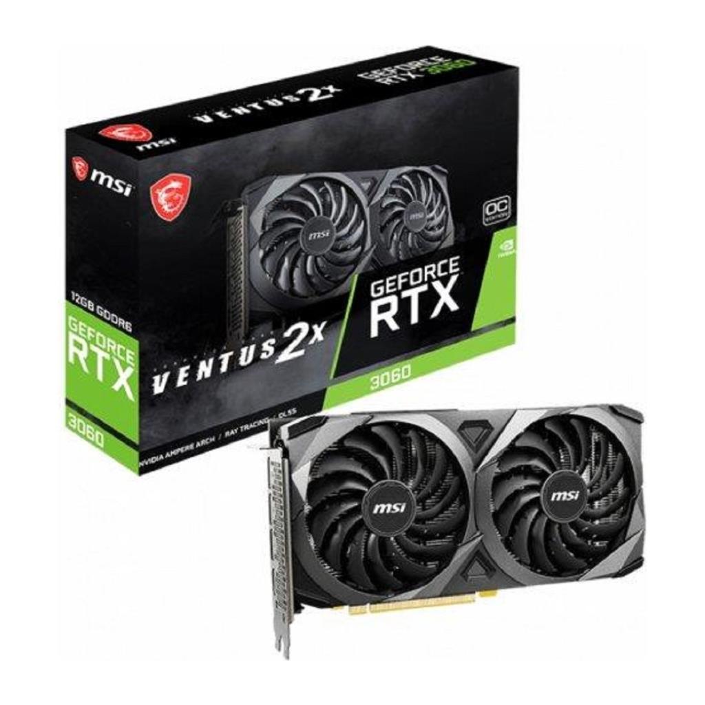 MSI RTX 3060 Ventus 2X 12G OC 192 Bit GDDR6 12 GB Ekran Kartı