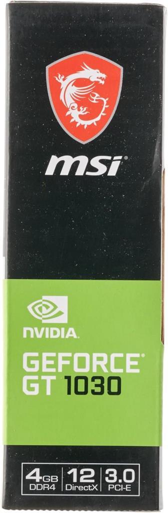 MSI GT 1030 4GHD4 LP OC 64 Bit DDR4 4 GB Ekran Kartı Outlet