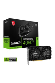 MSI RTX 4060 TI Ventus 2X Black 16G OC 128 Bit GDDR6 16 GB Ekran Kartı Teşhir