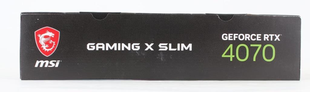 MSI RTX 4070 Gaming X Slim 12G 192 Bit GDDR6X 12 GB Graphics Card 