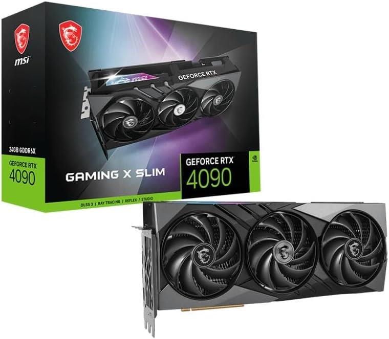 MSI RTX 4090 Gaming X Slim 24G 384 Bit GDDR6X 24 GB Ekran Kartı - Teşhir
