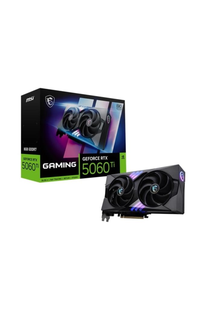 MSI RTX 5060 TI 8G Gaming OC G506T-8GC 128 Bit GDDR7 8 GB Ekran Kartı Outlet