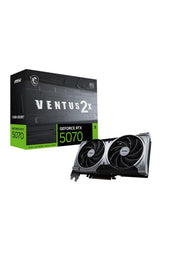 MSI RTX 5070 12G Ventus 2X OC G5070-12V2C 192 Bit GDDR7 12 GB Ekran Kartı Outlet