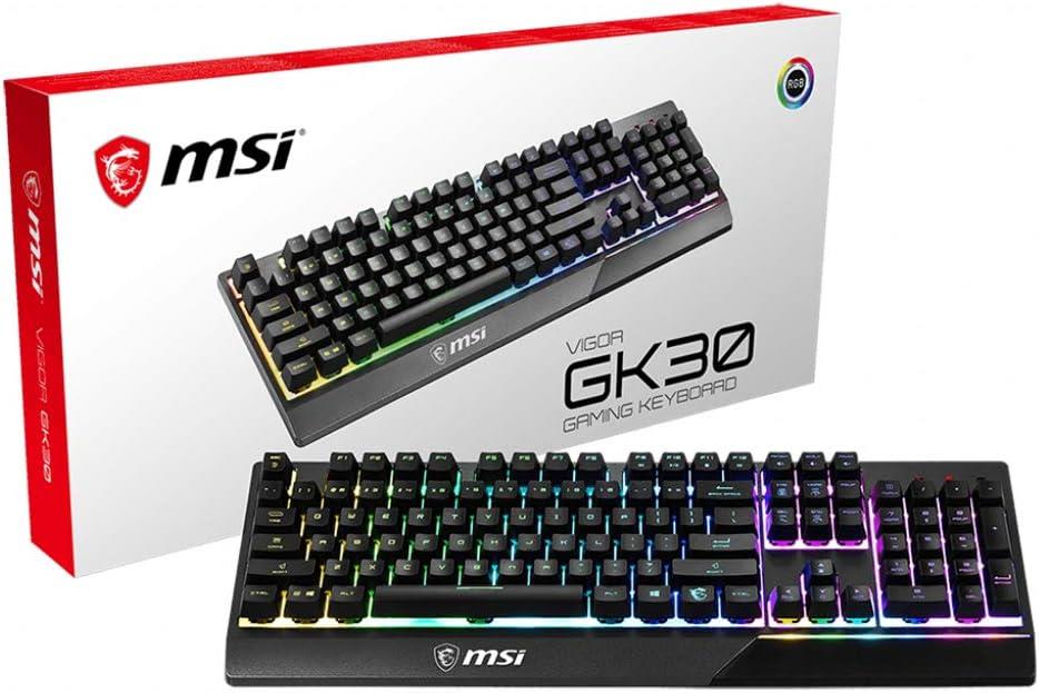 MSI Vigor GK30 RGB Kablolu Oyuncu Klavyesi - Teşhir