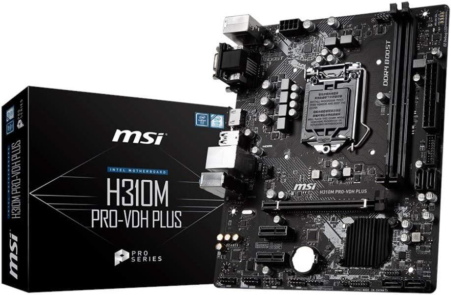 MSI H310M PRO-VDH Plus Intel LGA1151 DDR4 Micro ATX Anakart - Teşhir