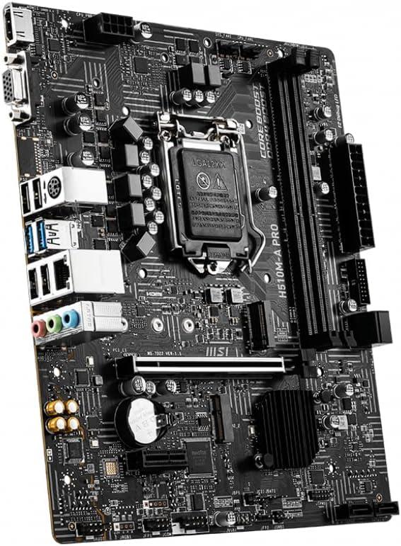 MSI H510M-A Pro Intel LGA1200 DDR4 Micro ATX Anakart - OUTLET
