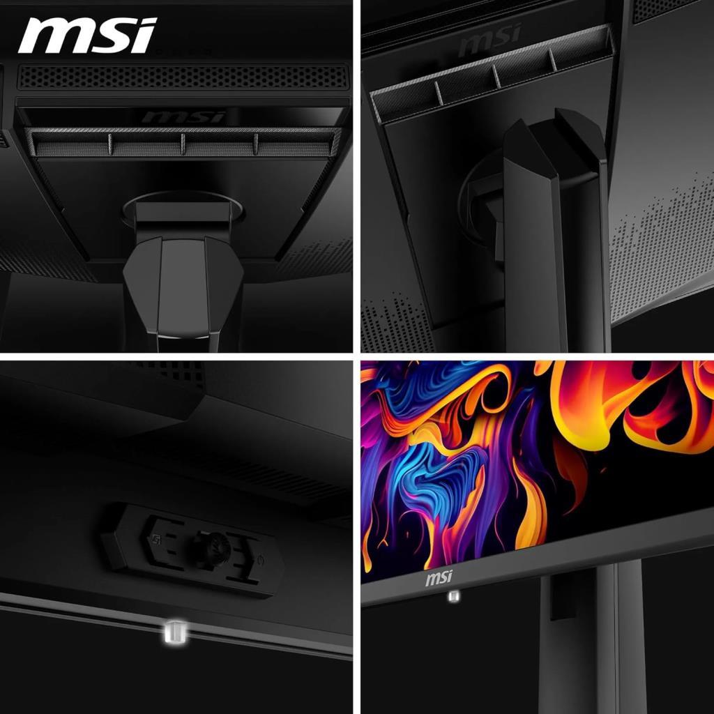 MSI MAG 271QPX QD-OLED 26.5" 0.03 ms 2K Pivot 360 Hz Oyuncu Monitörü Outlet