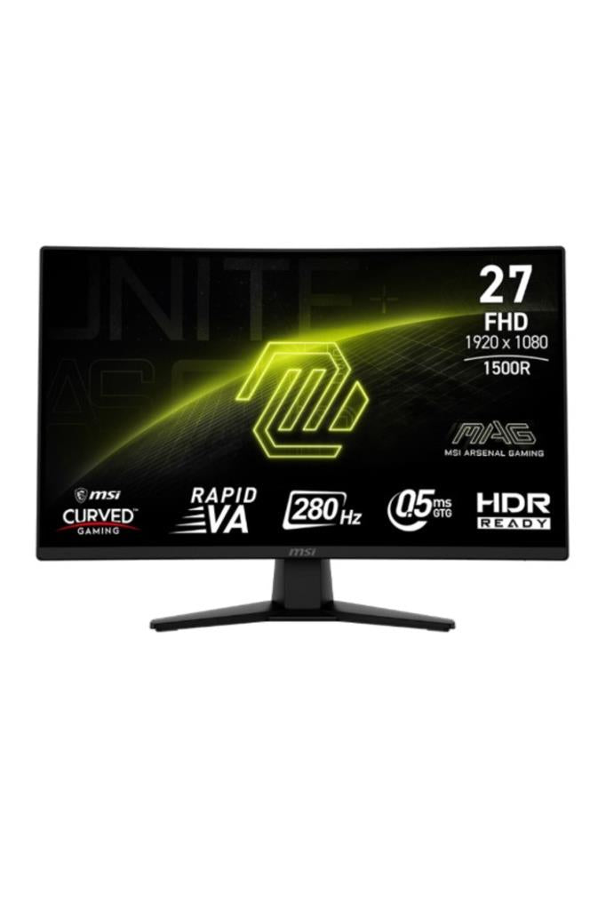 MSI MAG 274CXF 27" 0.5 ms Full HD Curved 280 Hz Oyuncu Monitörü Outlet
