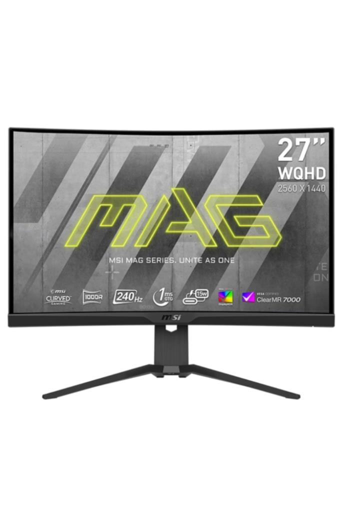 MSI MAG 275CQRXF 27" 1 ms 2K Curved 240 Hz Oyuncu Monitörü Teşhir