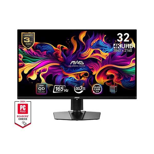 MSI MAG 321UP QD-OLED 31.5" 0.03 ms 4K 165 Hz OLED Oyuncu Monitörü-TEŞHİR