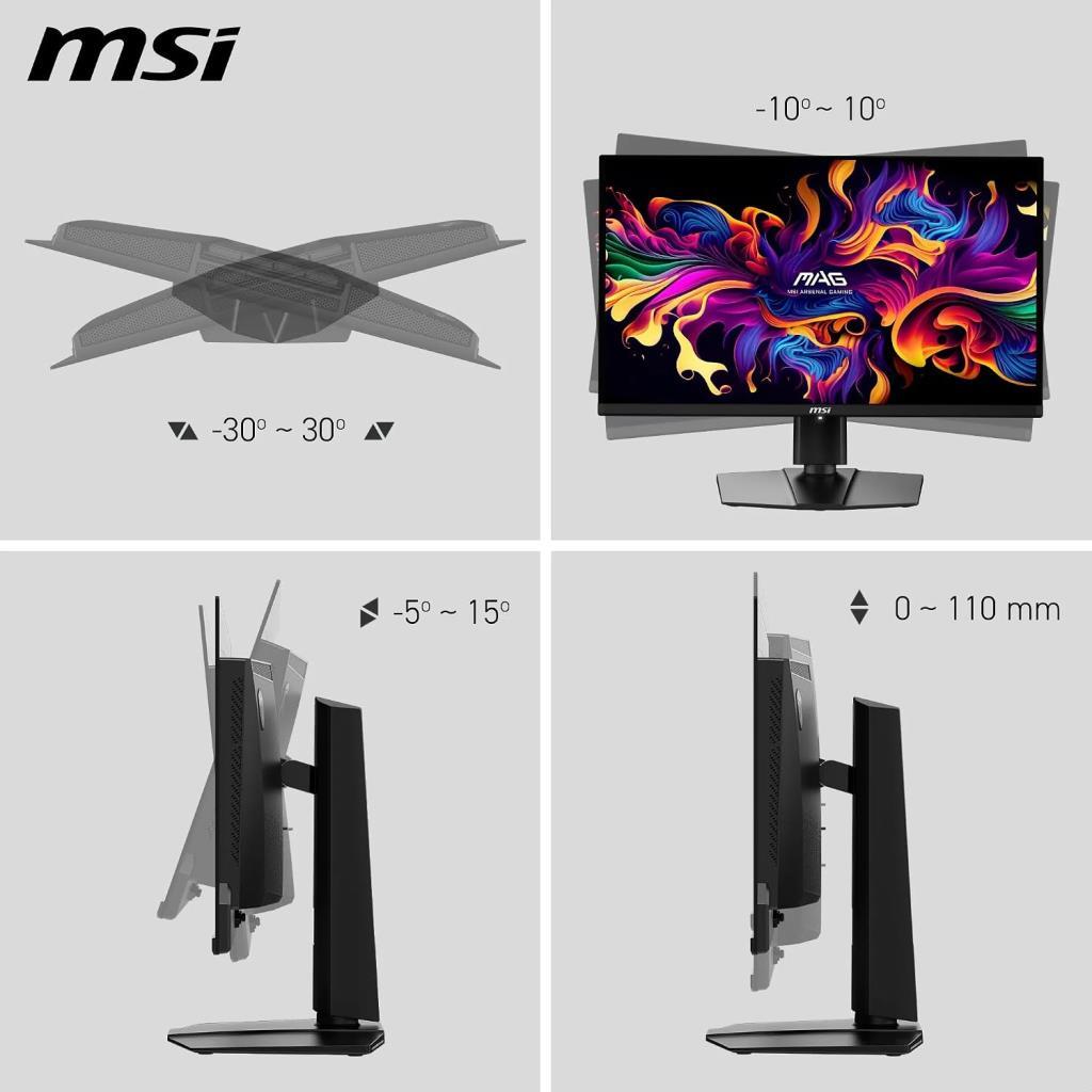 MSI MAG 321UP QD-OLED 31.5" 0.03 ms 4K 165 Hz OLED Oyuncu Monitörü - Teşhir