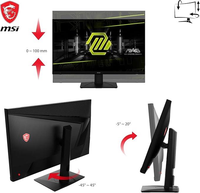 MSI MAG 322UPF 32" 1 ms 4K Pivot IPS 160 Hz Oyuncu Monitörü - OUTLET