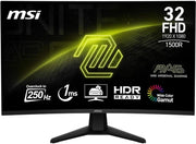 MSI MAG 32C6X 31.5" 1 ms Full HD Curved 250 Hz Oyuncu Monitörü Teşhir