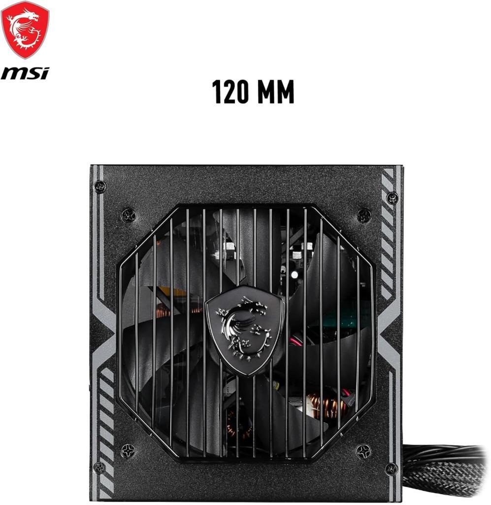 MSI MAG A750BN Gen5 750 W Power Supply Outlet