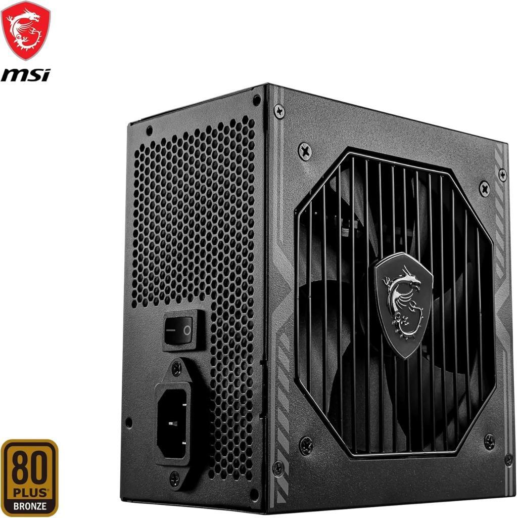 MSI MAG A750BN Gen5 750 W Power Supply Outlet