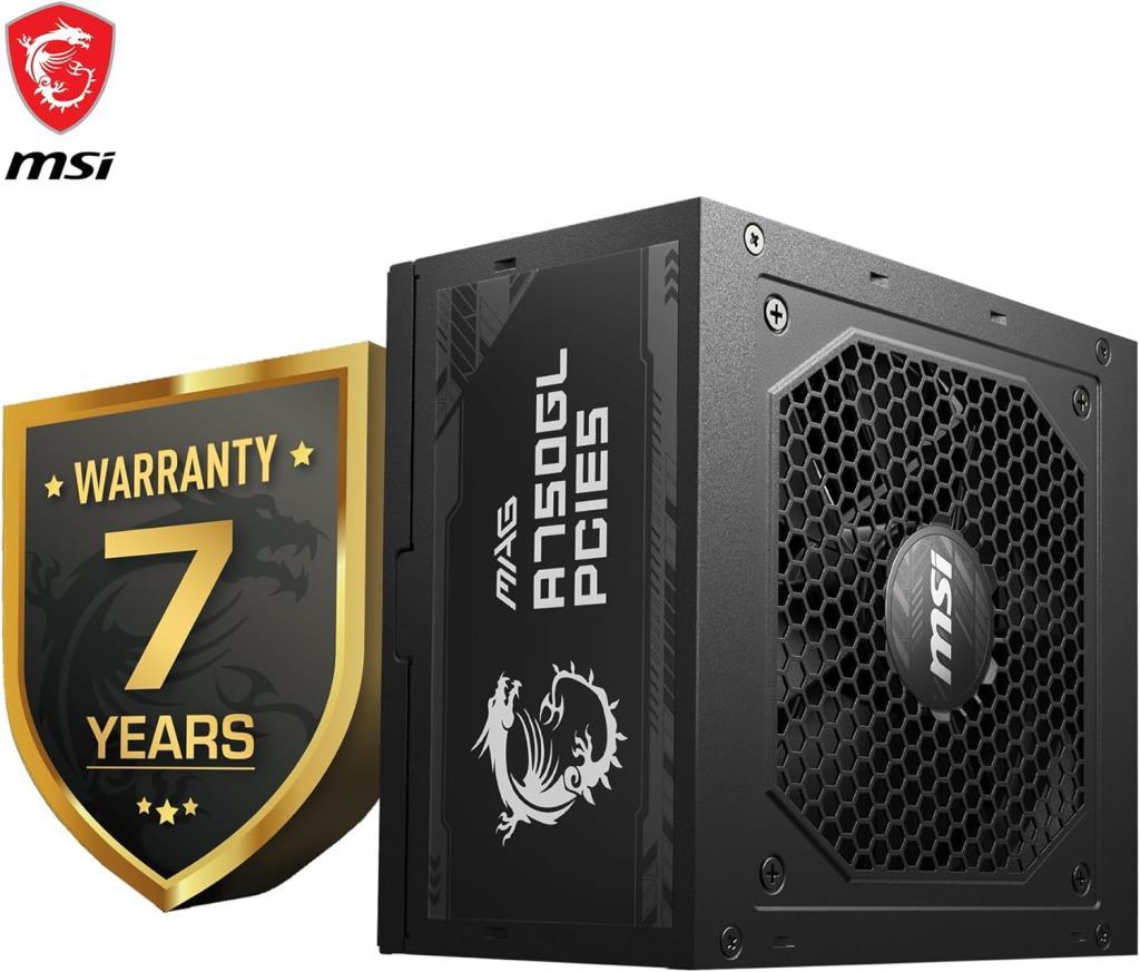 MSI MAG A750GL Gen5 750 W Power Supply - outlet