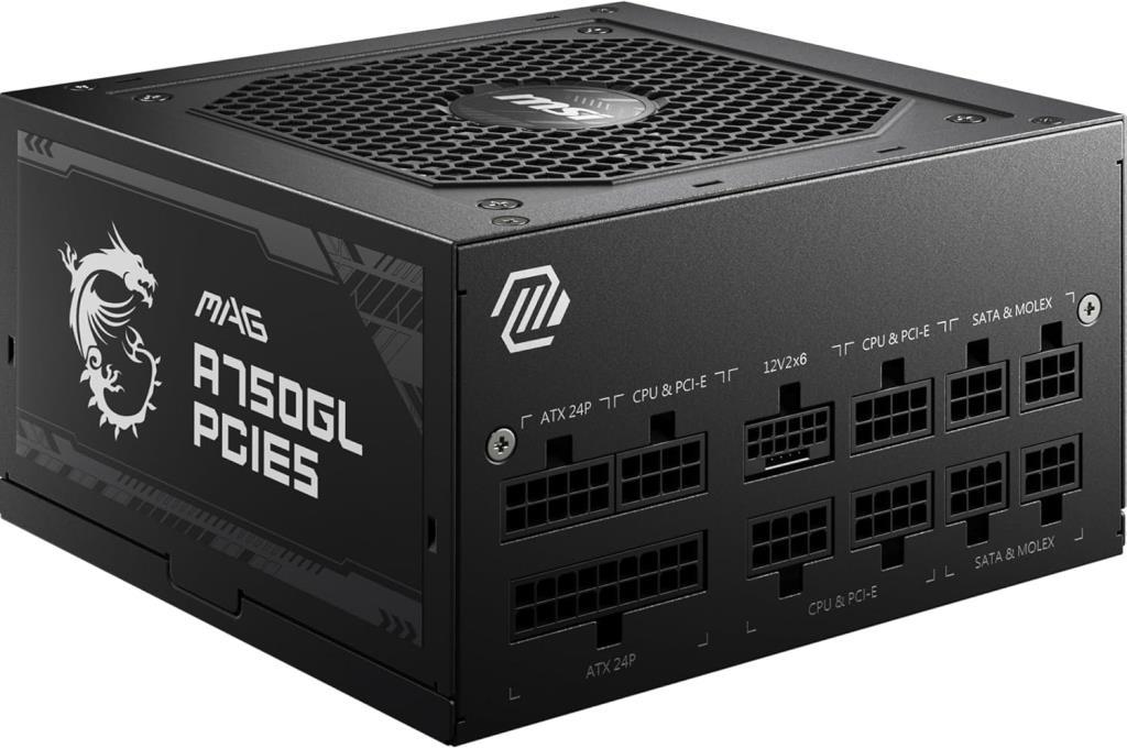 MSI MAG A750GL Gen5.1 750 W Power Supply Teşhir