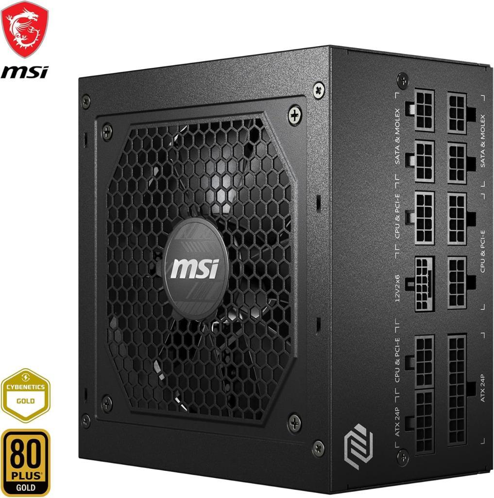 MSI MAG A850GL Gen5 850 W Power Supply