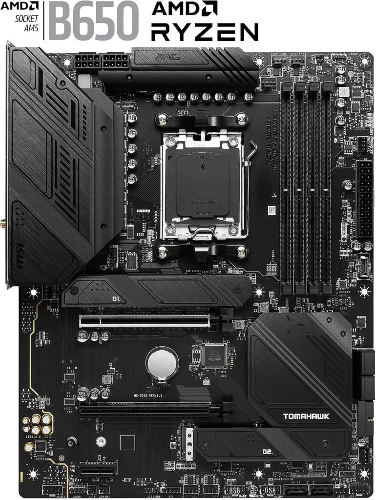MSI MAG B650 Tomahawk Wi-Fi AMD AM5 DDR5 ATX Anakart - OUTLET