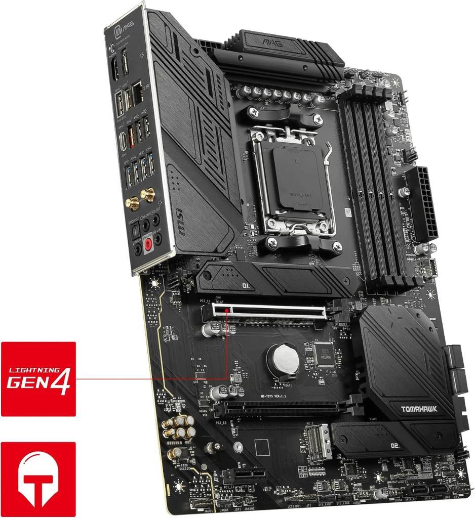 MSI MAG B650 Tomahawk Wi-Fi AMD AM5 DDR5 ATX Anakart - OUTLET
