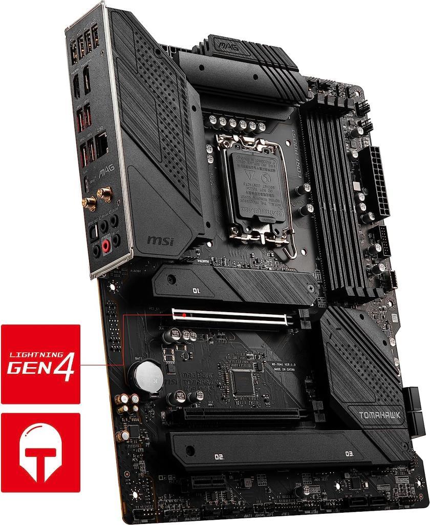 MSI Mag B660 Tomahawk Wi-Fi Intel LGA1700 DDR4 ATX Anakart Teşhir