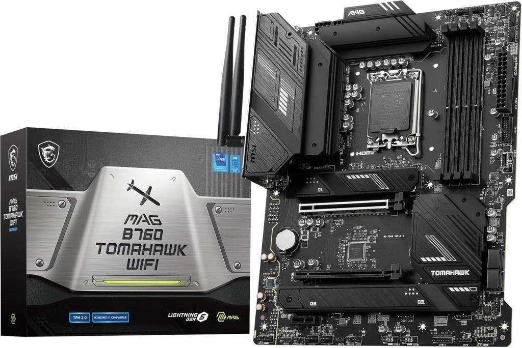 MSI MAG B760 Tomahawk Wi-Fi Intel LGA1700 DDR5 ATX Anakart Teşhir