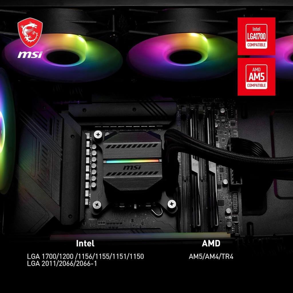 MSI Mag CoreLiquid M360 ARGB 360 mm İşlemci Sıvı Soğutucu Teşhir