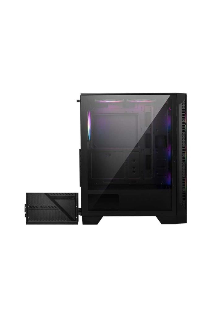 MSI Mag Forge 120A Airflow B65 ARGB Fan 650W ATX Gaming Case Outlet