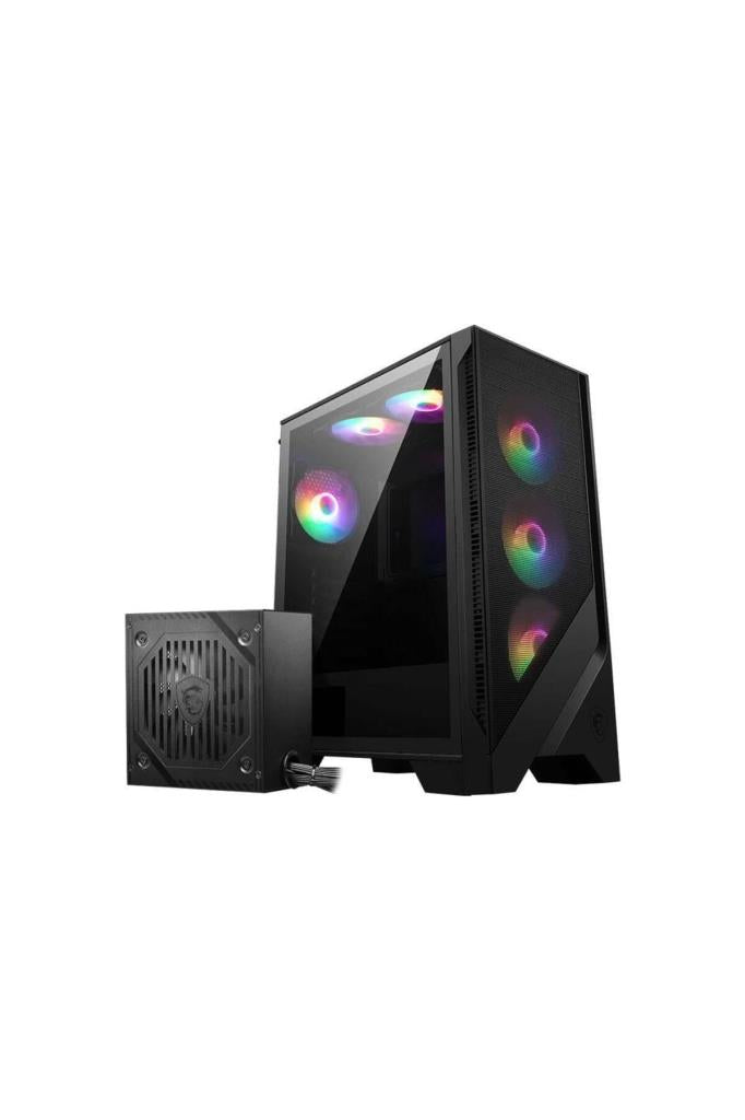 MSI Mag Forge 120A Airflow B65 ARGB Fan 650W ATX Gaming Case Outlet