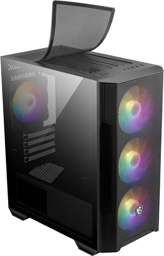 MSI MAG FORGE M100R 4 Fanlı Micro ATX Oyuncu Kasası Outlet