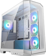 MSI MAG Pano M100R PZ ARGB 4 Fanlı Beyaz Micro ATX Bilgisayar Kasası - Teşhir