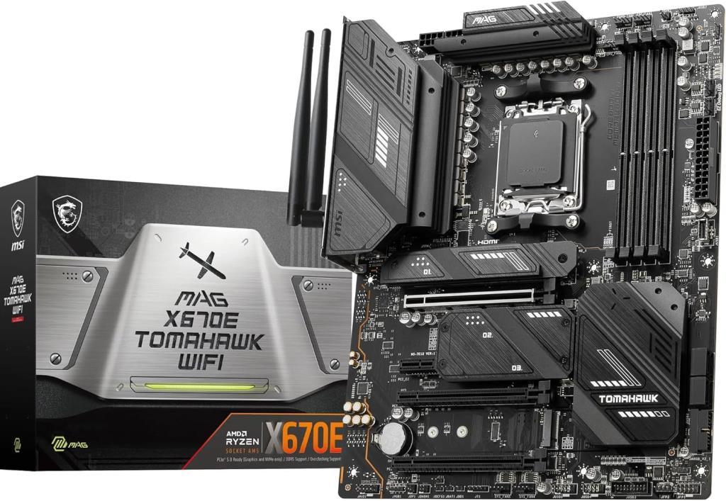 MSI MAG X670E Tomahawk Wi-Fi AMD AM5 DDR5 ATX Anakart - OUTLET