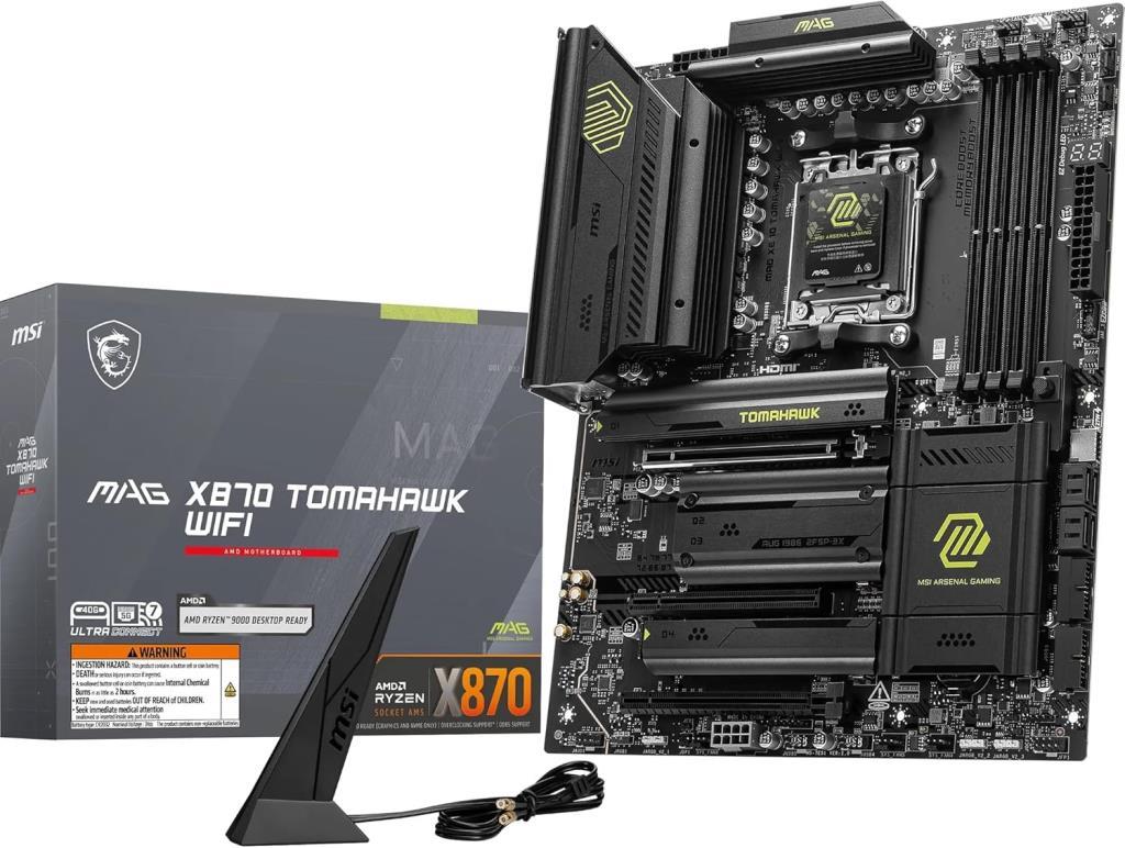 MSI MAG X870 Tomahawk Wi-Fi AMD AM5 DDR5 ATX Anakart
